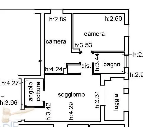 Trilocale via Giotto, Faenza