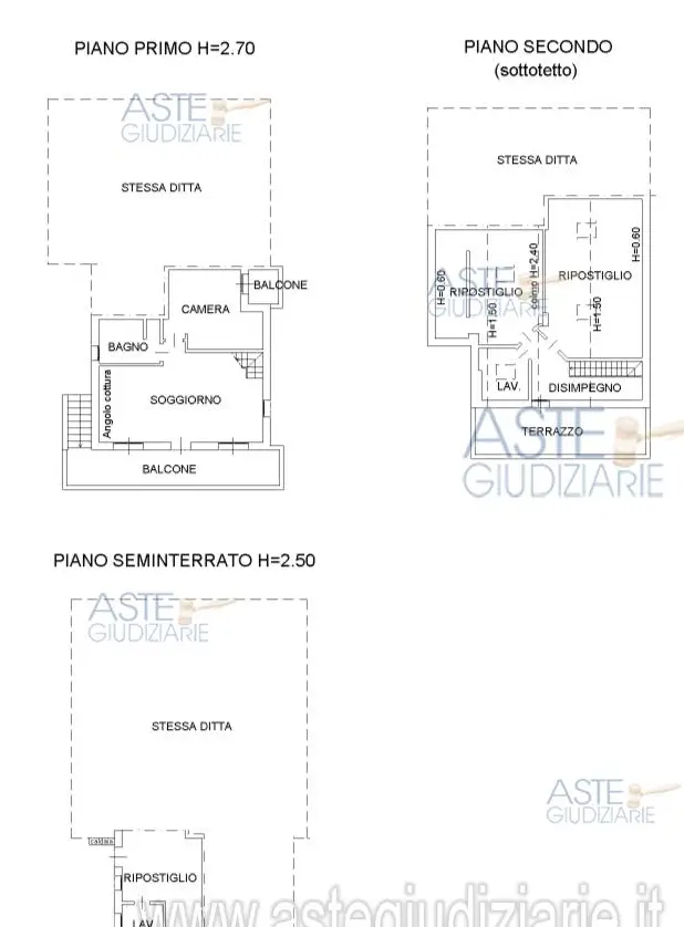 Immagine per Quadrilocale in vendita a Cattolica via Longo Luigi