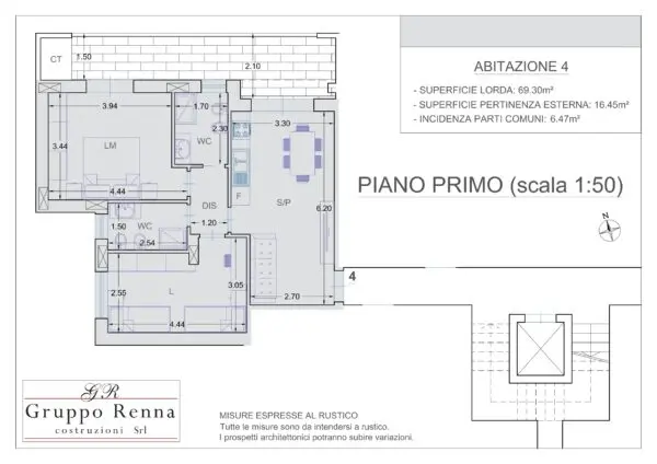 Trilocale via Contrada Verdazzo, Locorotondo
