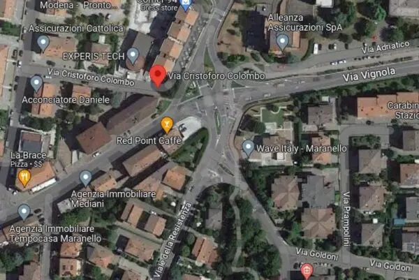 Negozio via Cristoforo Colombo, Maranello