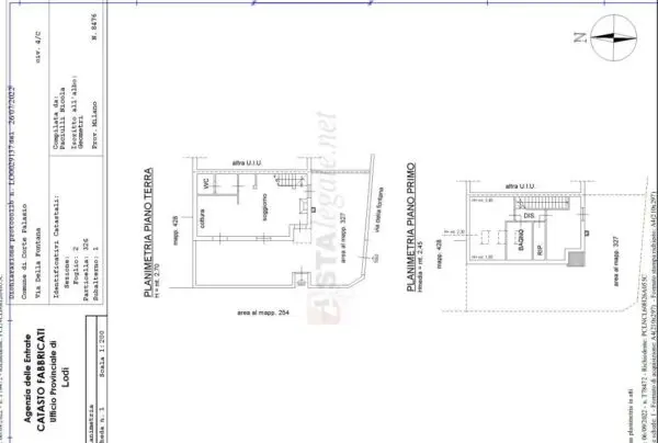 Appartamento via Della Fontana 4/c, Corte Palasio