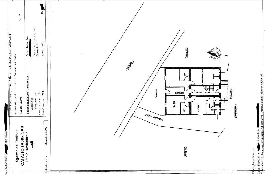 Immagine per Villa in vendita a Lodi viale Piave n. 3 e n.5
