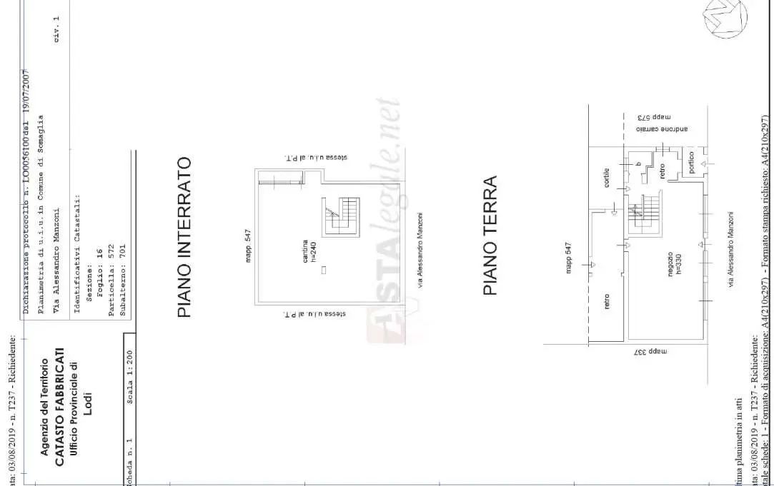 Immagine per Appartamento in asta a Somaglia via Manzoni 3/5-snc