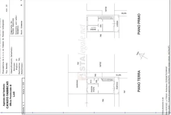 Appartamento via Pecchi 8/b, Turano Lodigiano