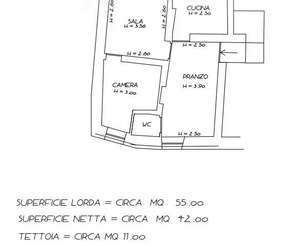 Appartamento piazza Brigata Liguria 31, Chiusanico