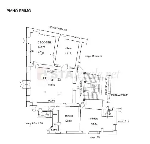 Albergo via Castagnarossa 15, Beverino