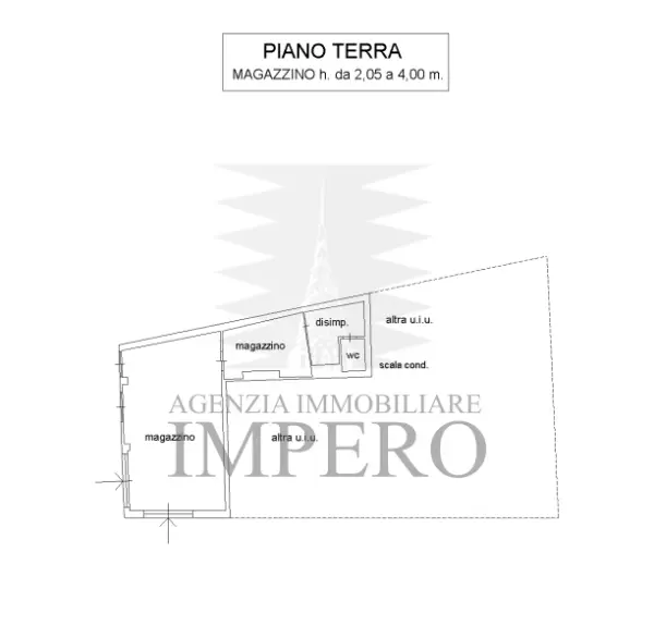 Magazzino via Giovanni Trossarelli 14, Ventimiglia