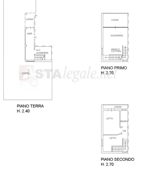 Villa A Schiera via Graziola, Faenza