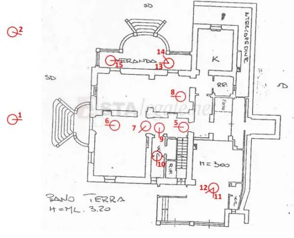 Villa 105-107, Pornassio