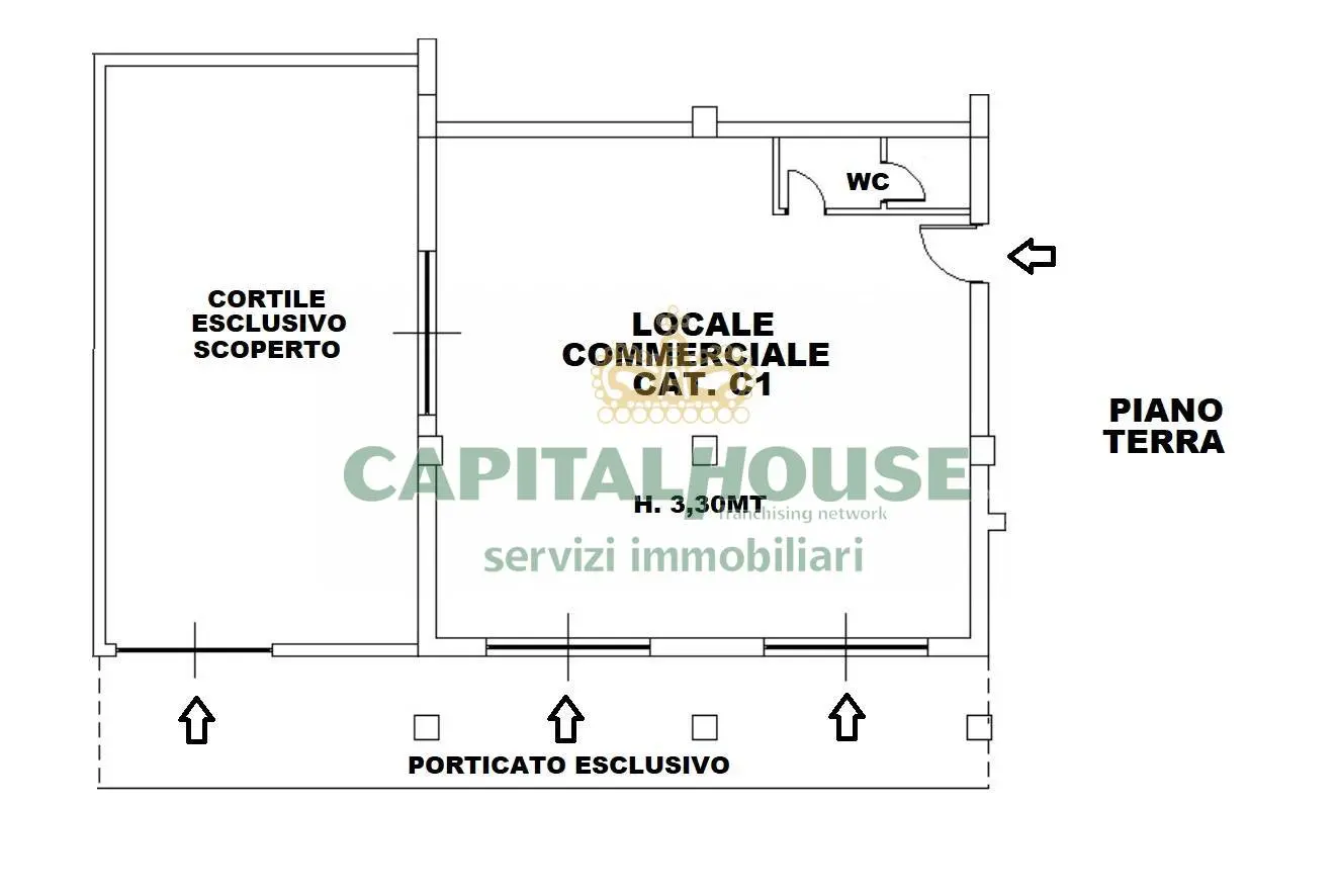 Immagine per Locale Commerciale in vendita a San Tammaro  