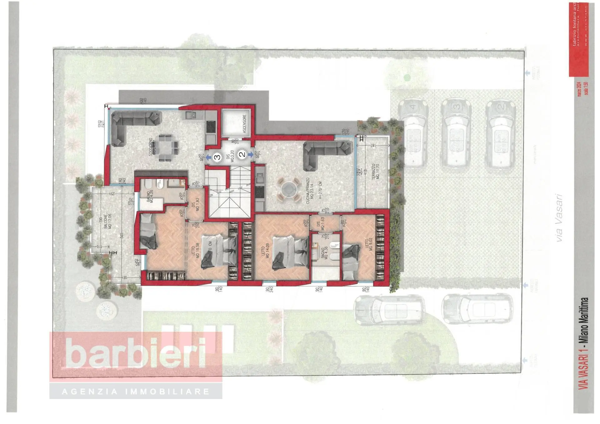 Immagine per Appartamento in vendita a Cervia Via Vasari 1