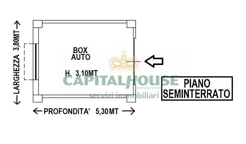 Immagine per Box / Posto auto in vendita a San Tammaro  