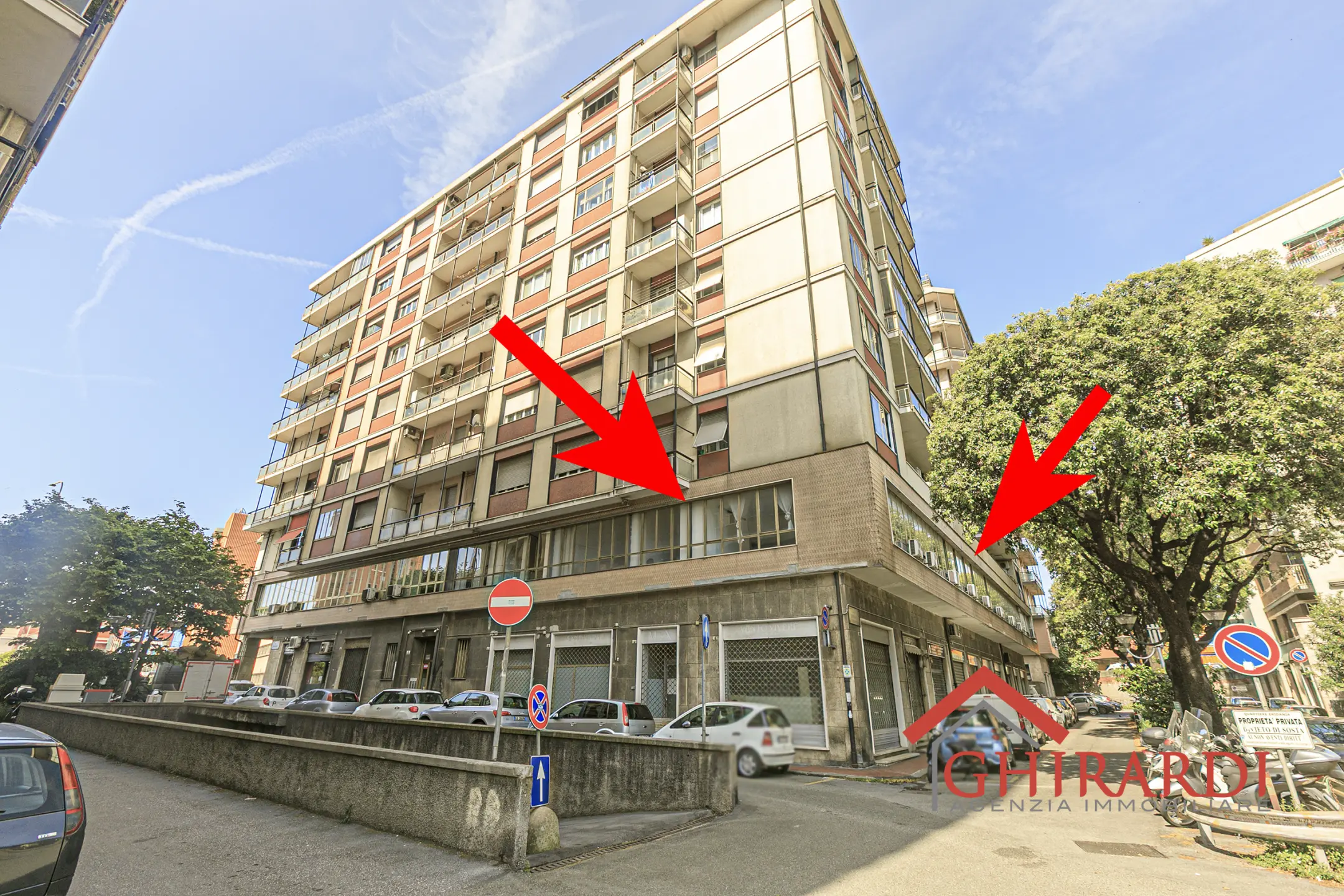 Immagine per Area verde in vendita a Genova via Eridania 8