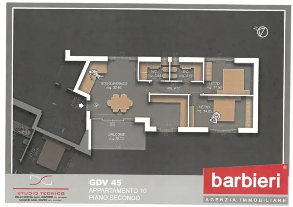 Appartamento via Giuseppe Di Vittorio, Cervia