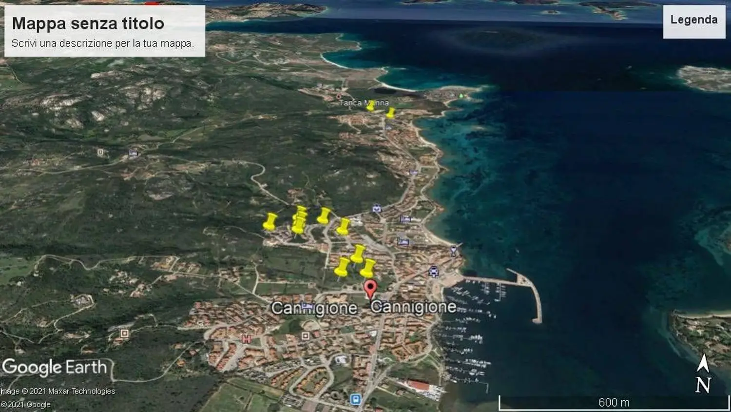 Immagine per Terreno Edificabile in vendita a Arzachena Le Maree 