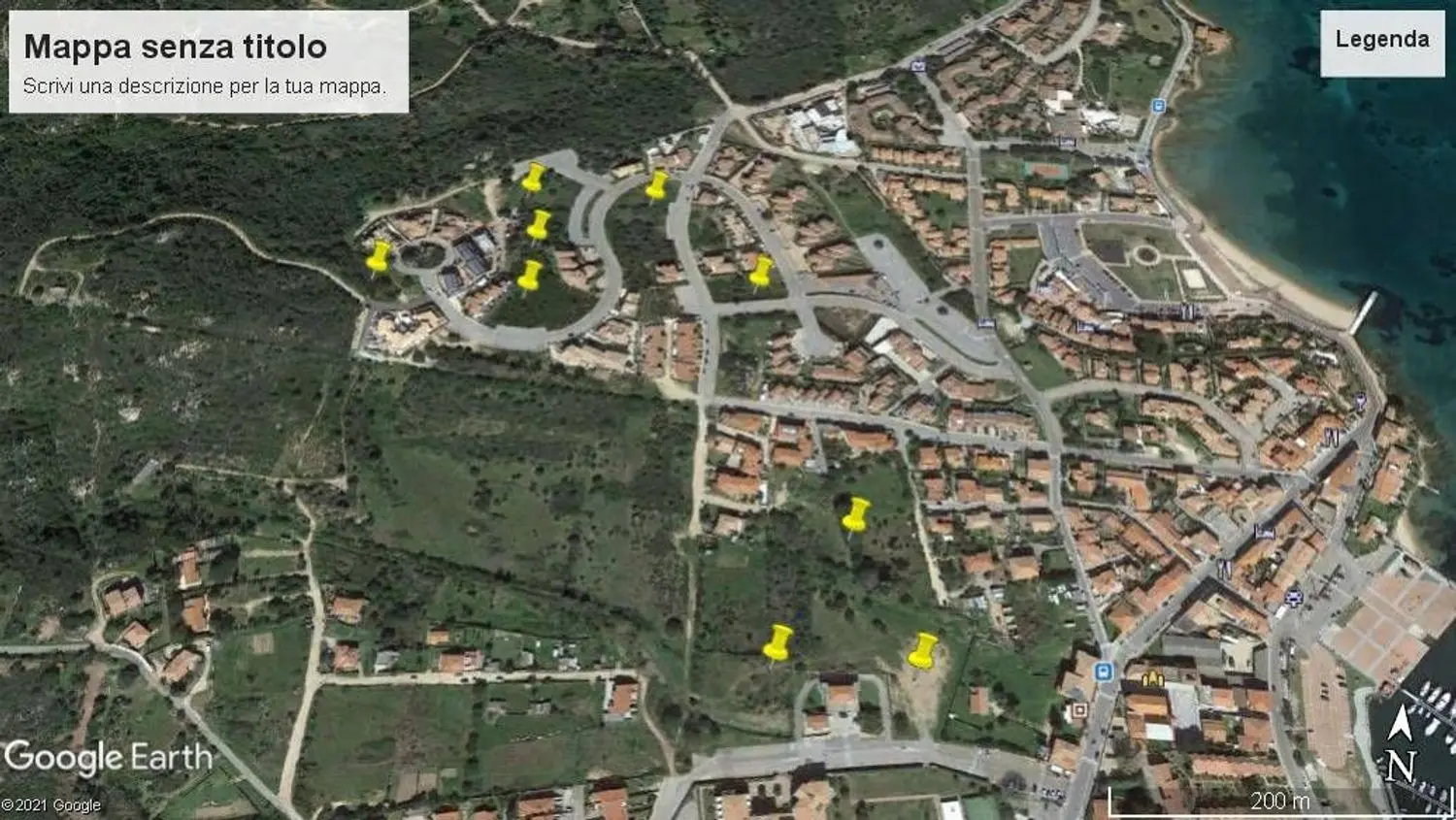 Immagine per Terreno Edificabile in vendita a Arzachena Le Maree 