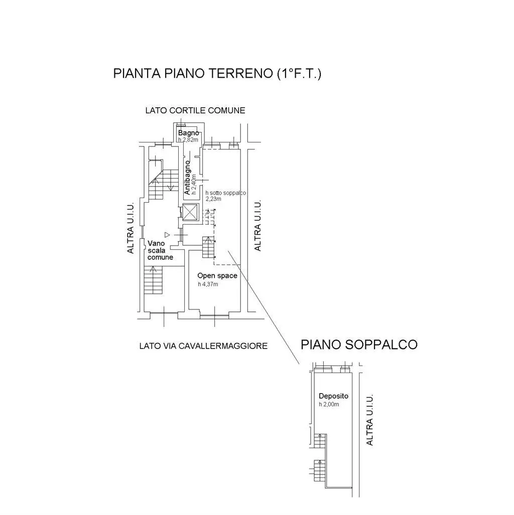 Immagine per Loft - Open Space in vendita a Torino via Cavaller Maggiore 8