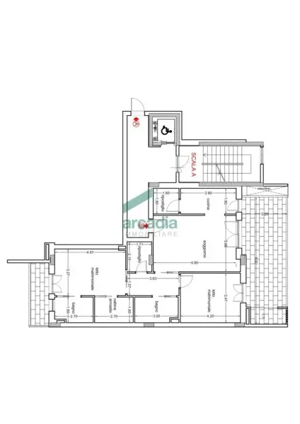 Trilocale via Giuseppe Sangiorgi 3, Picone, Bari