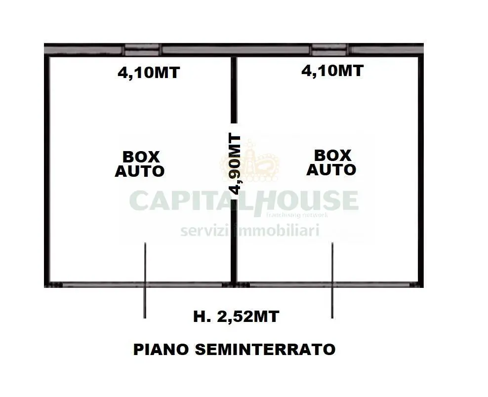 Immagine per Box / Posto auto in vendita a Casagiove  