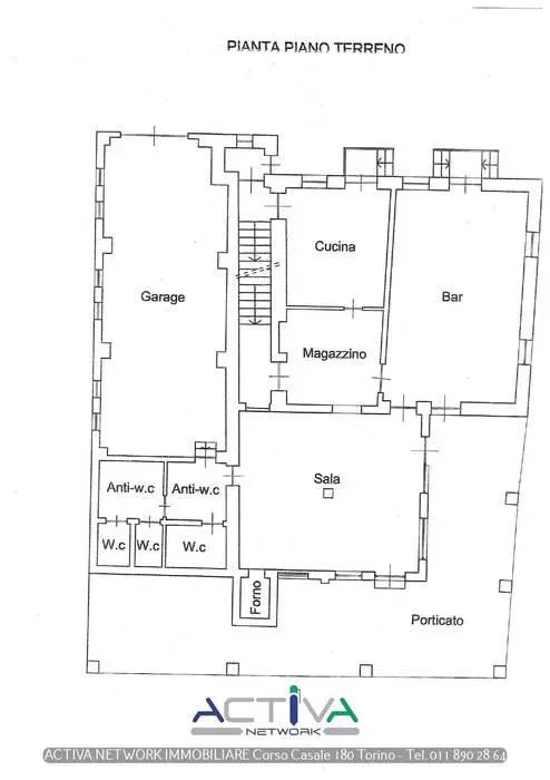 Immagine per Bar in vendita a Rivarolo Canavese via Favria