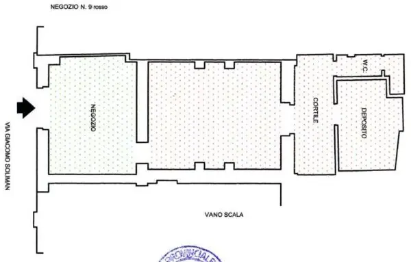 Negozio via Soliman 7 r, Genova