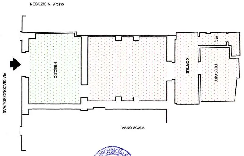 Immagine per Negozio in asta a Genova via Soliman 7 R