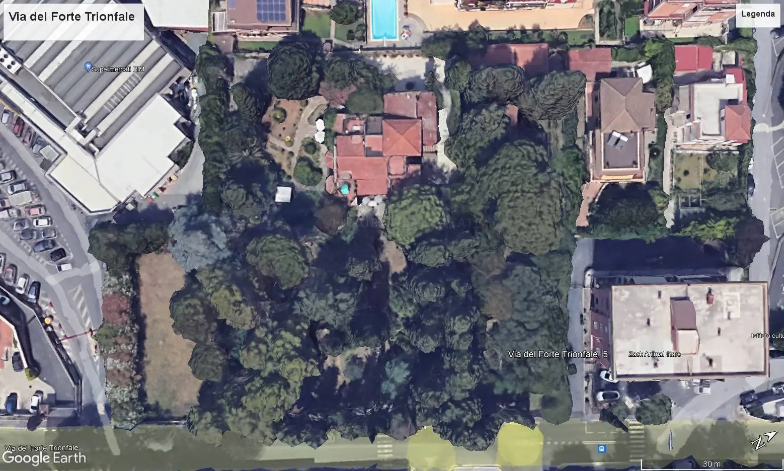 Immagine per Terreno Edificabile in vendita a Roma Via Del Forte Trionfale 