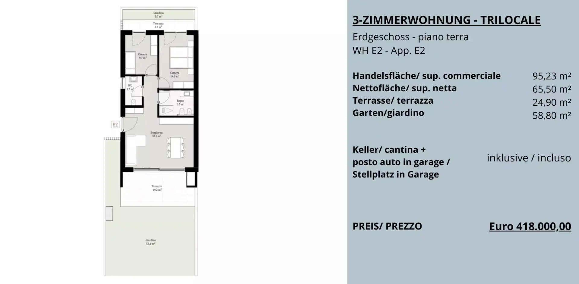Immagine per Appartamento in vendita a Affi