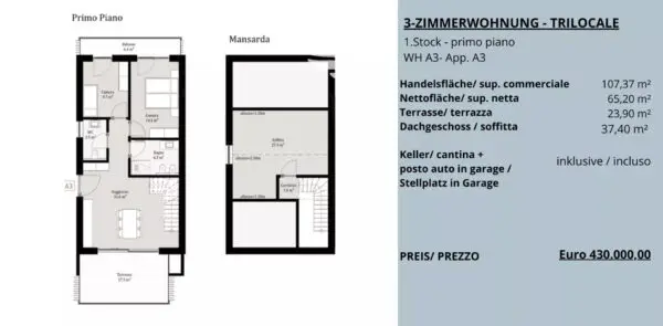 Immagine per Appartamento in vendita a Affi