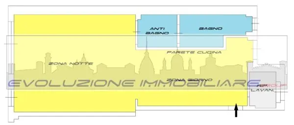 Monolocale via Monastir 48, Mirafiori Sud, Torino