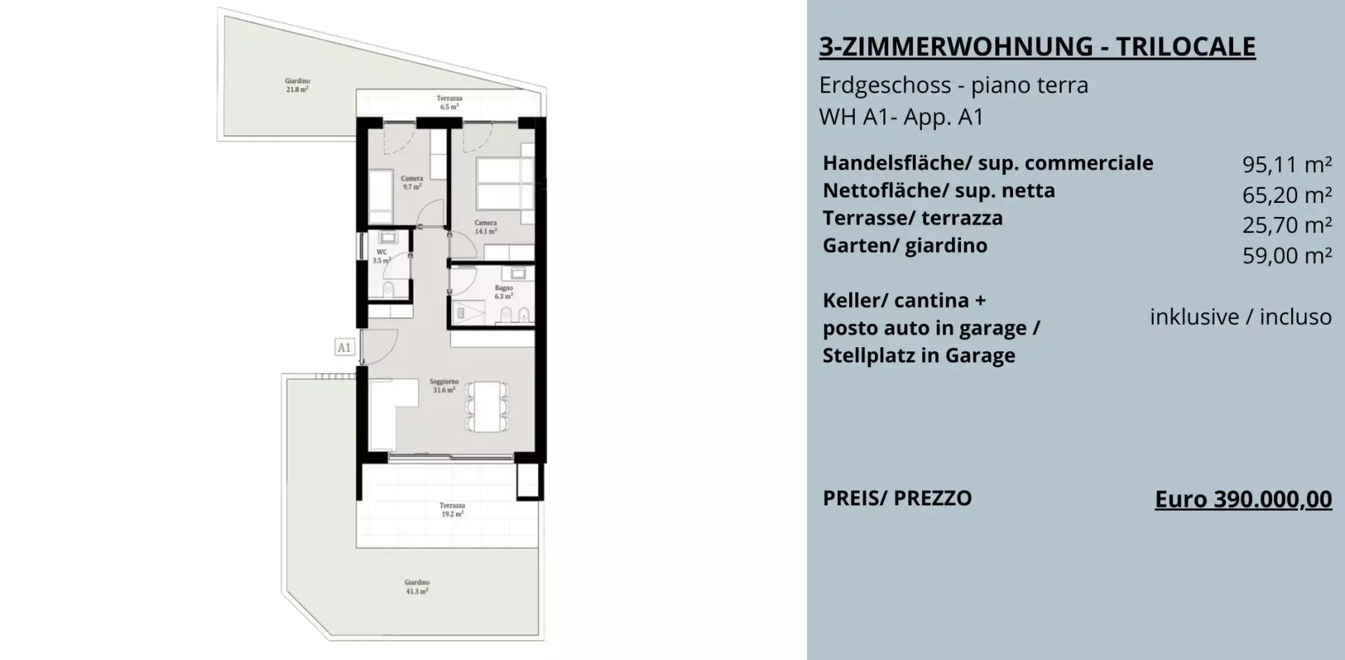 Immagine per Appartamento in vendita a Affi
