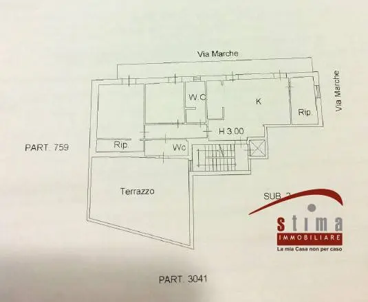 Appartamento via Marche 21, Siracusa