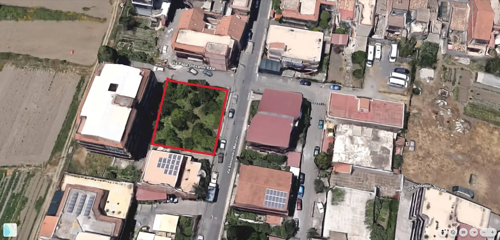 Immagine per Terreno Edificabile in vendita a Calatabiano Alessandro Manzoni 