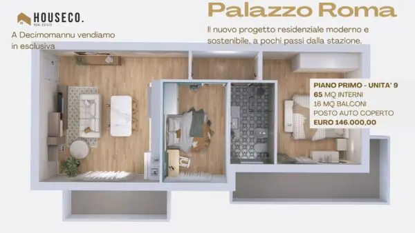 Monolocale via Repubblica, Decimomannu