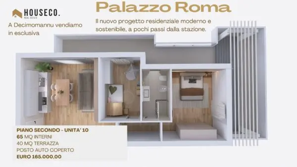 Monolocale via Repubblica, Decimomannu