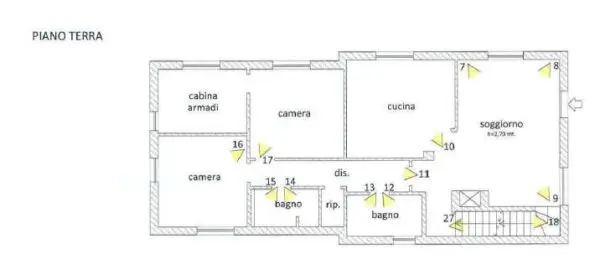 Villa via Regione Rollo 117, Albenga