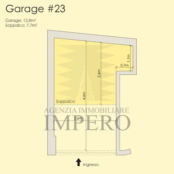 Garage piazza Le Sansecondo 1, Ventimiglia