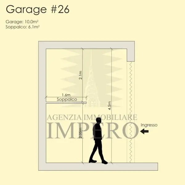 Garage piazza Le Sansecondo 3, Ventimiglia