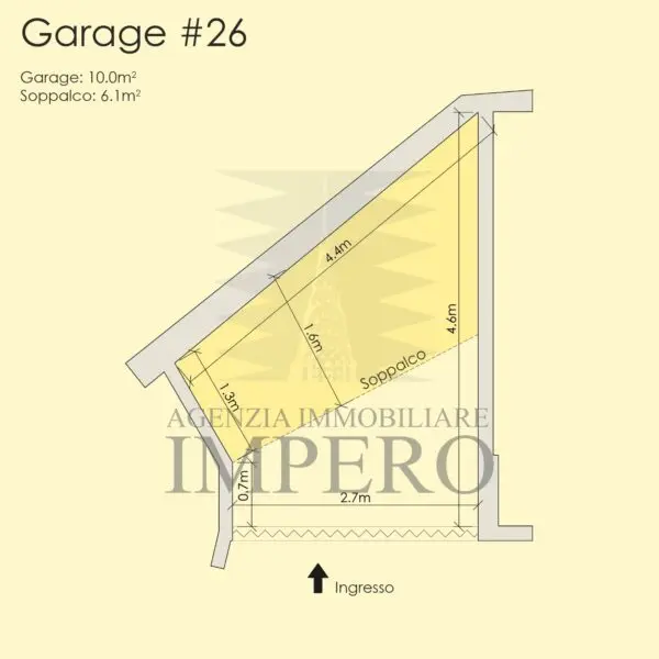 Garage piazza Le Sansecondo 3, Ventimiglia