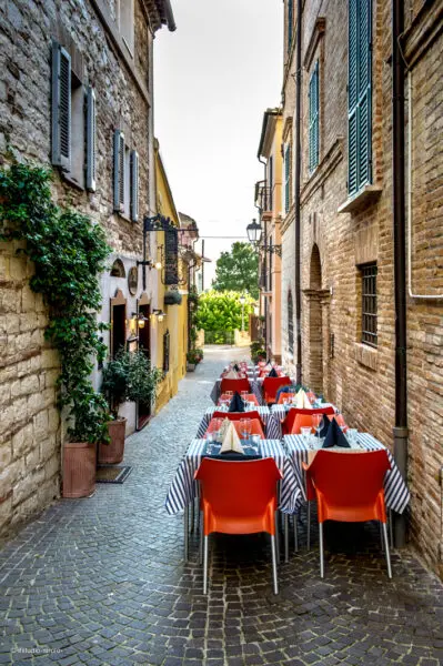 Bar Ristorante via Enrico Cialdini, Sirolo