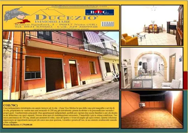 Casa Indipendente Avola