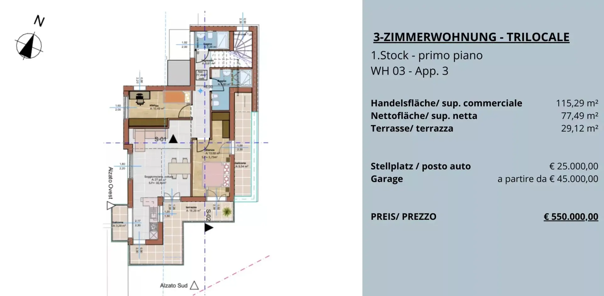 Immagine per Appartamento in vendita a Laives