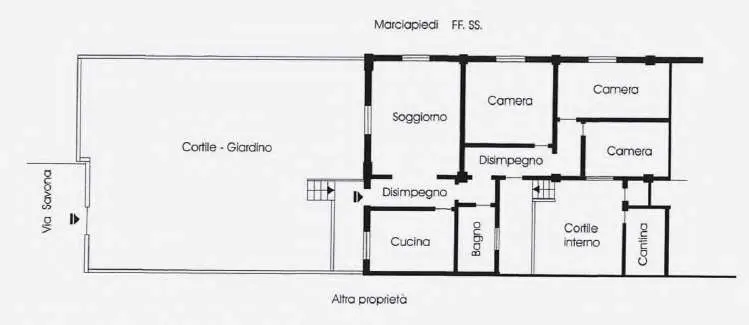Immagine per Appartamento in asta a Bordighera via Savona 22