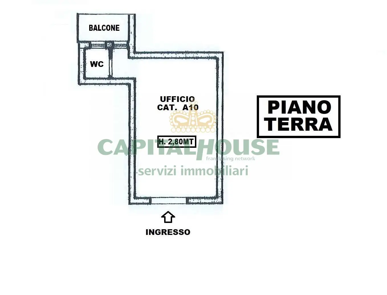 Immagine per Ufficio in vendita a San Marco Evangelista  