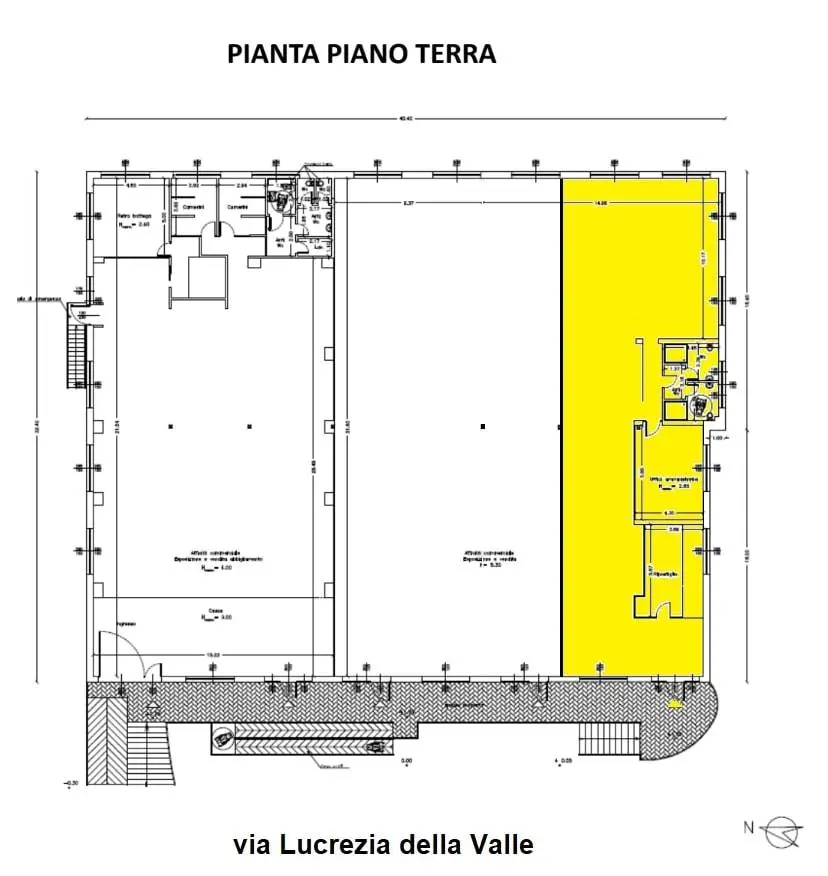 Immagine per Negozio in affitto a Catanzaro viale Lucrezia della Valle 44