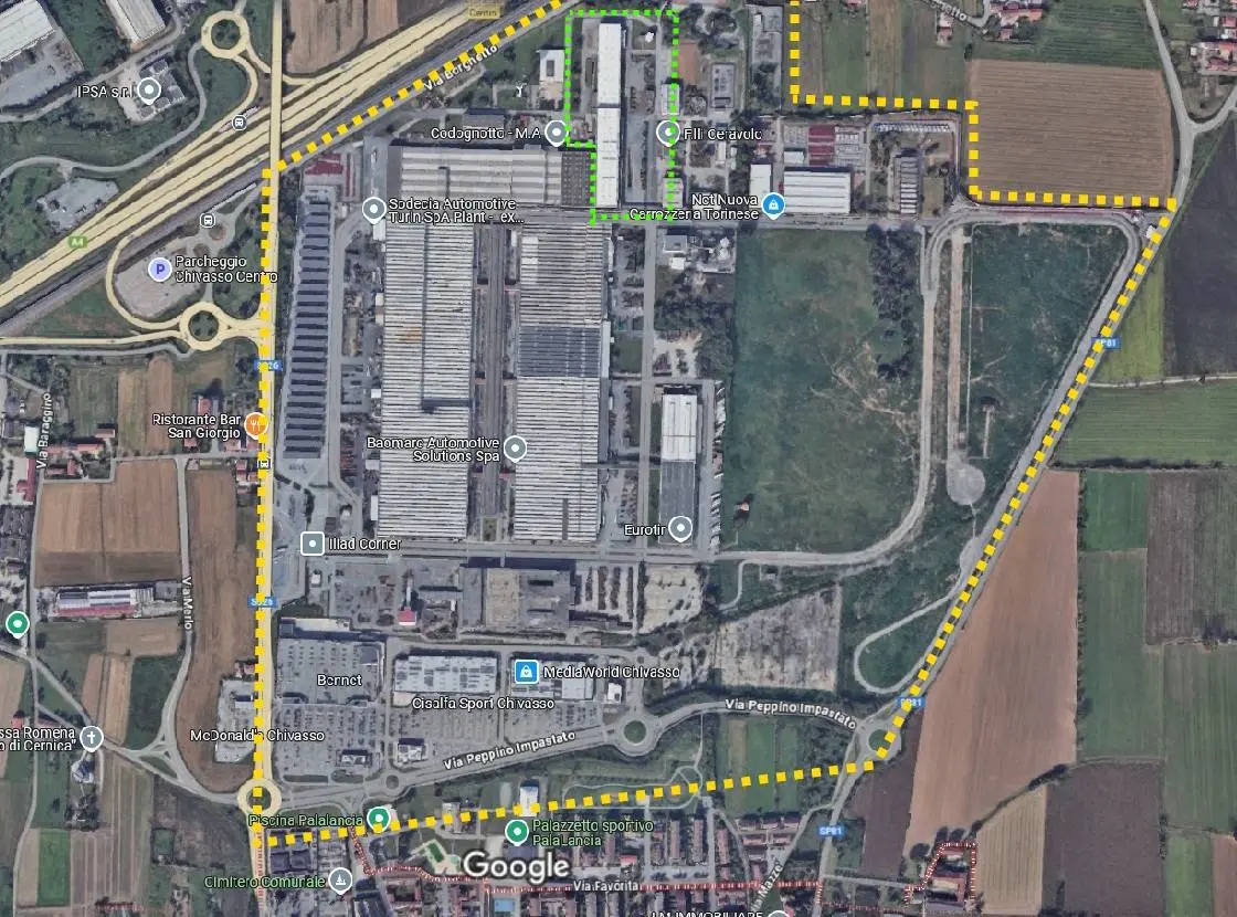 Immagine per Capannone Industriale in vendita a Chivasso Via Caluso 50