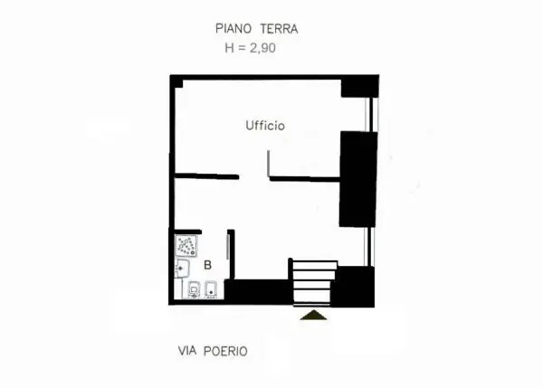 Ufficio via Giuseppe Poerio 30, Catanzaro
