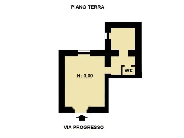 Negozio via Progresso 34, Catanzaro