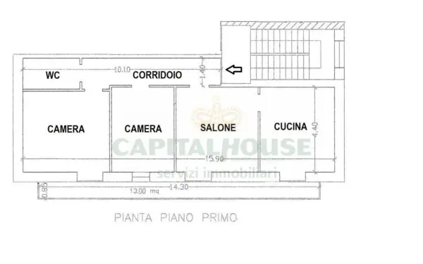 Appartamento via, Marcianise