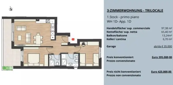 Appartamento Egna